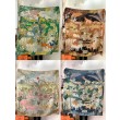 Scialle Hermès Premium in seta e cashmere tono su tono double face 140 02