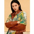 Scialle Hermès Premium in seta e cashmere tono su tono double face 140 02
