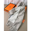 Scialle reversibile classico in cashmere bicolore Hermès 70 x 200 Grigio Scialle reversibile classico in cashmere bicolore Hermès 70 x 200 Grigio