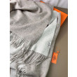 Scialle reversibile classico in cashmere bicolore Hermès 70 x 200 Grigio Scialle reversibile classico in cashmere bicolore Hermès 70 x 200 Grigio