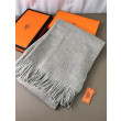 Scialle reversibile classico in cashmere bicolore Hermès 70 x 200 Grigio Scialle reversibile classico in cashmere bicolore Hermès 70 x 200 Grigio