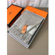 Scialle reversibile classico in cashmere bicolore Hermès 70 x 200 Grigio Scialle reversibile classico in cashmere bicolore Hermès 70 x 200 Grigio