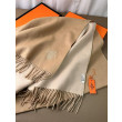 Scialle reversibile classico in cashmere bicolore Hermès 70 x 200 Marrone Scialle reversibile classico in cashmere bicolore Hermès 70 x 200 Marrone