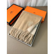 Scialle reversibile classico in cashmere bicolore Hermès 70 x 200 Marrone Scialle reversibile classico in cashmere bicolore Hermès 70 x 200 Marrone