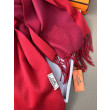 Scialle reversibile classico in cashmere bicolore Hermès 70 x 200 Rosso Scialle reversibile classico in cashmere bicolore Hermès 70 x 200 Rosso