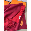 Scialle reversibile classico in cashmere bicolore Hermès 70 x 200 Rosso Scialle reversibile classico in cashmere bicolore Hermès 70 x 200 Rosso