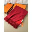 Scialle reversibile classico in cashmere bicolore Hermès 70 x 200 Rosso Scialle reversibile classico in cashmere bicolore Hermès 70 x 200 Rosso