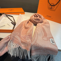 Pari all'originale replica Sciarpa classica in lana d'agnello Hermès 30 x 200 02