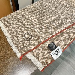 Sciarpa in lana a spina di pesce Hermès 36 x 200 cm