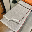 Sciarpa in lana a spina di pesce Hermès 36 x 200 cm Grigio Sciarpa in lana a spina di pesce Hermès 36 x 200 cm Grigio