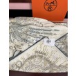 Sciarpa in seta Hermès Starry Night Chorus e fazzoletto quadrato in cashmere 140 02