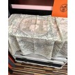Sciarpa in seta Hermès Starry Night Chorus e fazzoletto quadrato in cashmere 140 02