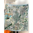 Sciarpa reversibile in cashmere Hermès Animal City, 140 blu