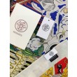 Qualità superiore replica Sciarpa reversibile in cashmere Hermès Animal City, 140 giallo