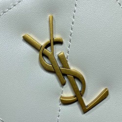 Replica Borsa a tracolla YSL Saint Laurent Jamie Bianco Imitazioni Replica qualità specchio Borsa a tracolla YSL Saint Laurent Jamie Bianco