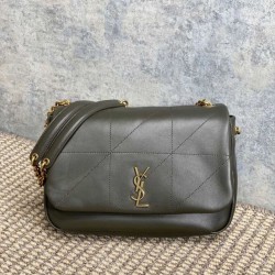 Replica qualità specchio Imitazioni borse griffate a tracolla YSL Saint Laurent Small Jamie 4.3 Verde muschio