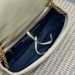 Replica Borse Firmate a tracolla media YSL Saint Laurent Jamie 4.3 Albicocca Imitazioni Replica qualità specchio Borse Firmate a tracolla media YSL Saint Laurent Jamie 4.3 Albicocca