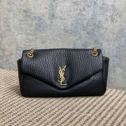 Replica qualità specchio Borsa a tracolla YSL Saint Laurent Calypso beige