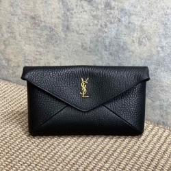 Replica qualità specchio Pochette grande YSL Saint Laurent Cassandre Nero