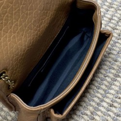 Replica Borse Imitazioni a tracolla YSL Saint Laurent Mini Classic Niki 18cm Marrone Imitazioni Replica qualità specchio Borse Imitazioni a tracolla YSL Saint Laurent Mini Classic Niki 18cm Marrone