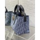 Replica Borsa Tote Dior Toujours piccola/media/grande blu denim Imitazioni Replica qualità specchio Borsa Tote Dior Toujours piccola/media/grande blu denim