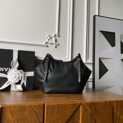 Replica Borsa shopping piccola Chanel AS6015 Nero Imitazioni Replica qualità specchio Borsa shopping piccola Chanel AS6015 Nero