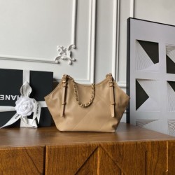 Replica Borse Imitazioni shopping piccola Chanel AS6015 Marrone Imitazioni Replica qualità specchio Borse Imitazioni shopping piccola Chanel AS6015 Marrone