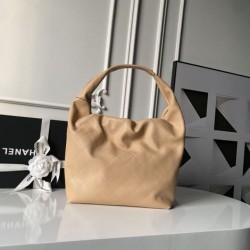 Replica Borsa hobo grande Chanel con finiture metallo dorato AS5967 marrone Imitazioni Replica qualità specchio Borsa hobo grande Chanel con finiture metallo dorato AS5967 marrone