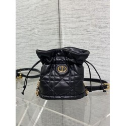 Borsa a secchiello Dior 30 Montaigne Mini Nero Borsa a secchiello Dior 30 Montaigne Mini Nero