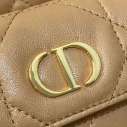 Replica Dior piccola borsa a secchiello Dior Caro Latte Macrocannage Marrone Imitazioni Replica qualità specchio Dior piccola borsa a secchiello Dior Caro Latte Macrocannage Marrone