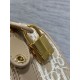 Replica Borsa Dior Groove 20 in tela jacquard Dior Oblique beige Imitazioni Replica qualità specchio Borsa Dior Groove 20 in tela jacquard Dior Oblique beige
