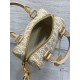 Replica Borsa Dior Groove 20 in tela jacquard Dior Oblique beige Imitazioni Replica qualità specchio Borsa Dior Groove 20 in tela jacquard Dior Oblique beige