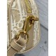 Replica Borsa Dior Groove 16 in tela jacquard Dior Oblique beige Imitazioni Replica qualità specchio Borsa Dior Groove 16 in tela jacquard Dior Oblique beige