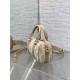 Replica Borsa Dior Groove 16 in tela jacquard Dior Oblique beige Imitazioni Replica qualità specchio Borsa Dior Groove 16 in tela jacquard Dior Oblique beige