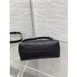 Borsa a mano Dior Jolie Top Handle Mini Chain nera