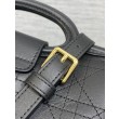 Borsa a mano Dior Jolie Top Handle Mini Chain nera