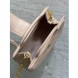 Borsa a mano Dior Jolie Top Handle Mini Chain rosa