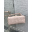 Borsa a mano Dior Jolie Top Handle Mini Chain rosa