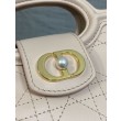 Borsa a mano Dior Jolie Top Handle Mini Chain rosa