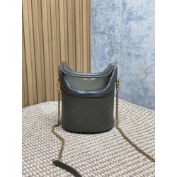 Borse Imitazioni a secchiello mini Gaby YSL Saint Laurent Verde muschio