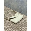 Borse Firmate Replica a tracolla classica Calypso Mini YSL Saint Laurent con catena Beige