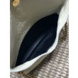 Borse Firmate Replica a tracolla classica Calypso Mini YSL Saint Laurent con catena Beige