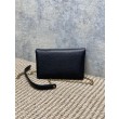 Bora Pari all'originale replica a tracolla classica Calypso Mini YSL Saint Laurent con catena Nero