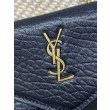 Bora Pari all'originale replica a tracolla classica Calypso Mini YSL Saint Laurent con catena Nero