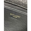 Bora Pari all'originale replica a tracolla classica Calypso Mini YSL Saint Laurent con catena Nero