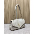 Borsa a tracolla grande YSL Saint Laurent Calypso beige