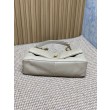 Borsa a tracolla grande YSL Saint Laurent Calypso beige