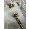 Borsa a tracolla grande YSL Saint Laurent Calypso beige