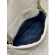 Borsa a tracolla grande YSL Saint Laurent Calypso beige