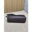 Borsa a tracolla grande YSL Saint Laurent Calypso Caffè